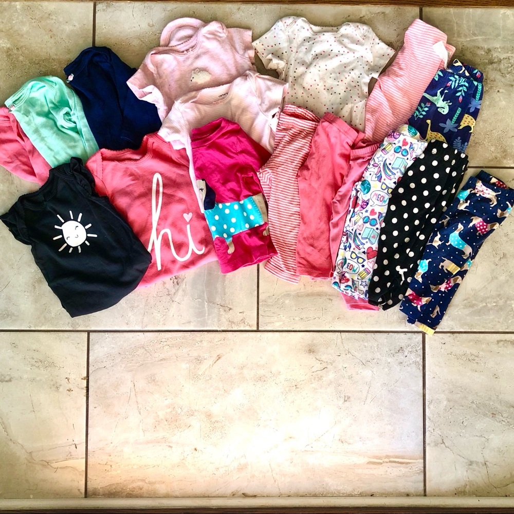 6 Month Onesie and Legging Bundle